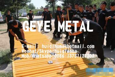 China Temporary Road Mats, Quick Access Mats, Military And Disaster Relief Portable Roadways for sale