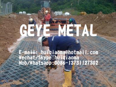 China HDPE Oil Drilling Rig Ground/Floor Mats, Portable Roadway Mats, Temporary Road Surfaces for sale