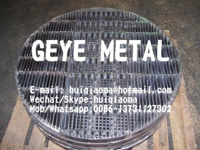 China Tower Packing Support Beds, Welded SS Bar Gratings Close Mesh Metal Grid for Dehydrator for sale