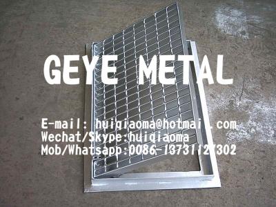 China Drainage Pit Cover, Trench Drain Bar Gratings, Metal Grid for Ditch Cover, Channel Grates for sale