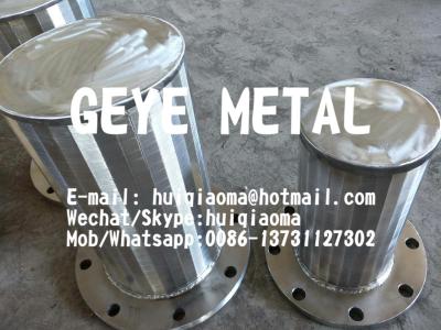 China Wedge Wire Resin Traps, Resin Trap Filter/ Screen/ Strainers, Flanged Profile Wire/Johnson Screen Media Traps for sale