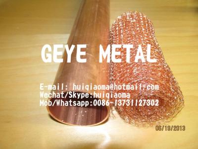 China Pure Copper Mesh Packing Rolls for Distilling Column, Distiller Tower Packing, Copper Still Packing Home Brewing for sale