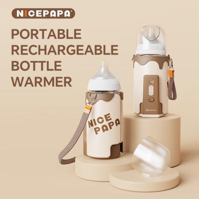 China NICEPAPA hot seller PU Electric Thermos bottle Set Outdoor Night Insulation Suitable For 90% Baby Bottle Cups zu verkaufen