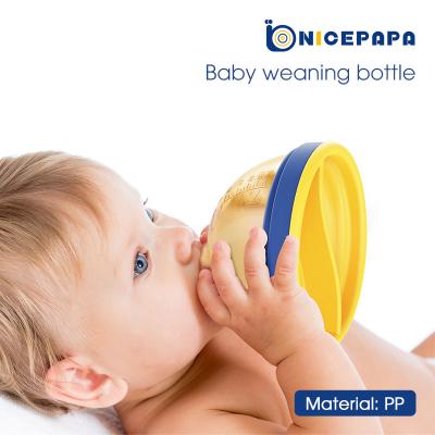 Cina PVC allattante al seno neonato di colica del biberon 150ml del bambino del silicone anti liberamente in vendita