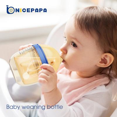 China Newborn Silicone Breast Like Bottle Nipples Feeder Wide Mouthed for sale