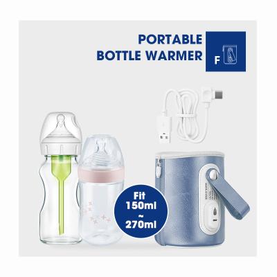 China 5V 2A Breast Milk Bottle Warmer Thermostat Portable Bottle Warmer For Formula for sale