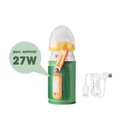 China FAST Heating Temperature Control Bottle Warmer Travel USB Milk Warmer for sale