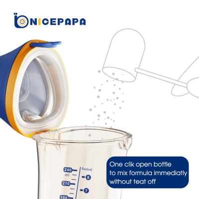 China infante da cólica de 180ml /240ml anti que dá mamadeira a garrafa Flip Cap PPSU BPA livre à venda