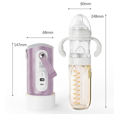 Chine Formule 240ml Anti-colique faisant le biberon de mélange de distributeur avec le réchauffeur USB 240ml 3 de bouteille de voyage dans 1 alimentation de nuit à vendre