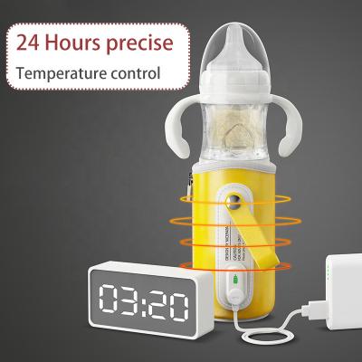 Chine Le bébé de alimentation extérieur adapté aux besoins du client du voyage portatif PPSU d'USB de logo un cadeau plus chaud de bouteille a placé le fabricant Anti-colique de la formule 240ml à vendre