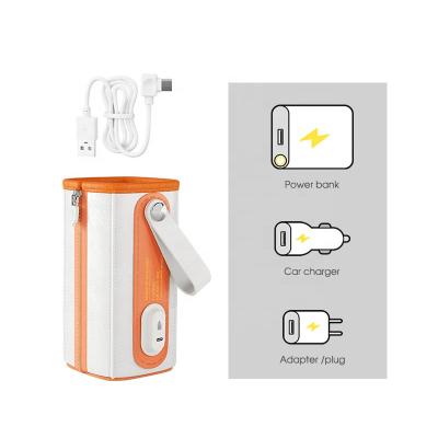 China 330ml het de borst geven Formulefles Warmer die USB voor Zuigeling wordt geïsoleerd Te koop