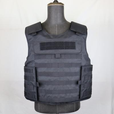 China SWAT Combat Police Supplies Adjustable Plate Carrier Molle Black Vest Bullet Proof Military Hunting Tactical Vest for sale