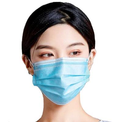 China Customized Eco - Friendly 3ply Mask Medical Surgical Disposable Nonwoven Face Mask With Reasonable Price for sale