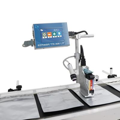 China SHICAI Y110 Batch No. Giving Packaging Bag Date Batch Number Inkjet Line Coding Machine Online Machine Small Inkjet Coding Machine for sale