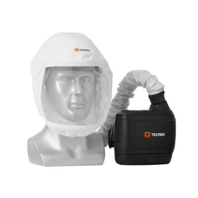 China Purpose Freflow V1 TM-H1 TECMEN Respiratory Hood PAPR Powered Hooded Air Purifying PAPR Respirators for sale