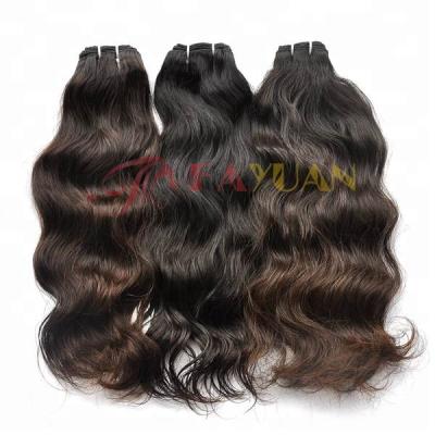 China Machine frames; Durable Top Grade Indian Raw Hair Extension 100% Virgin Temple Hair Weft for sale