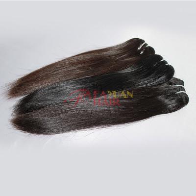 China Machine frames; durable; Cambodian Virgin Human Hair Natural Color Full Cuticle Straight Hair for sale