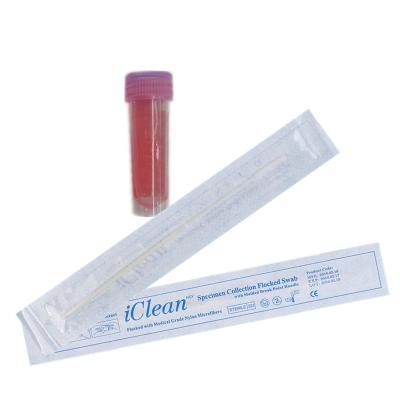 China Collection nylon oropharylgeal medical swabs specimen transport sterile swab for sale