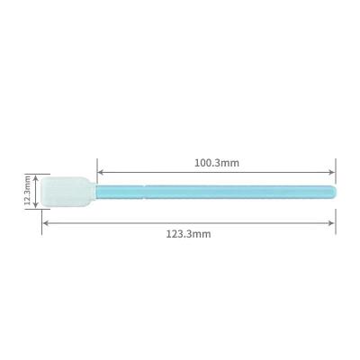 China Remove Flux Residue And Excess Materials CM-PS713M Double Layer Rectangle Printhead Cleaning Dacron Microfiber Swab for sale