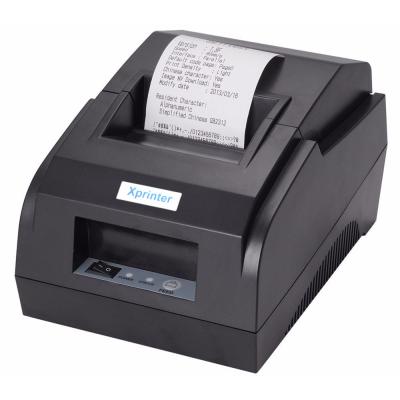 China XPRINTER 58ILL 58MM Receipt Barcode Printer Black And White Thermal POS PRINTER for sale