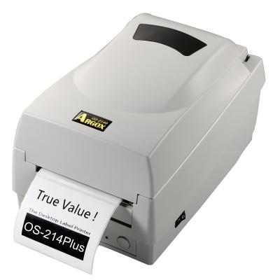 China Argox black and white OS214 plus desktop thermal transfer barcode printer for sale