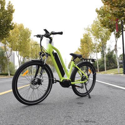 China Aluminum Alloy High Power 8 Speed ​​Derailleur Drive Motor 27.5 Inch City Electric Bike for sale