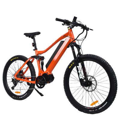 China Aluminum alloy fully assembled lithium battery bafang m600 mid motor 26inch 10.5ah men's electric mountain bikes for sale