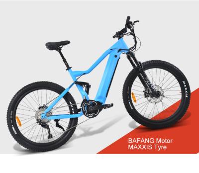 China Hot Selling Electric Bike Aluminum Alloy Full Suspension Electric MountainBike Electric Bicycle for sale