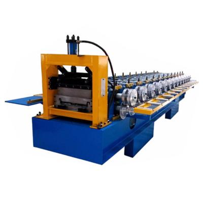 China 910mm XHH YX65-400/425 Standing Seam Sheet Metal Roof Panel Shape Roll Sheeting Forming Machine for sale