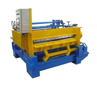 China Hotels Steel Sheet Flattening Machine With Cutting Device for sale