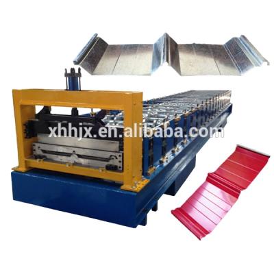 China YX65-470 470mm Roof Panel Forming Machine For Seamlock Roofing for sale