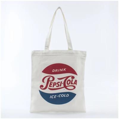 China Wholesale Canvas Totebag Cotton Handled Empty Organic Tote Bags With Logo Custom Printed Cotton Bag Packaging for sale