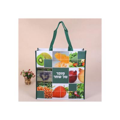 China 2021 Eco-Friendly Recyclable Laminated Nonwoven Shopping Bag Custom Printing Recyclable PP Full Size for sale