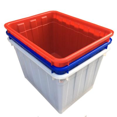 China Large Capacity HDPE Hydroponic Wholesales 1200 Liter Square Plastic Storage Container 100L PE Hydroponic Water Tank for sale