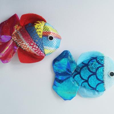 China Cats GOPUPPER Cat Toys, Fish Shape Toy, Funny Pet Toy For Catching for sale