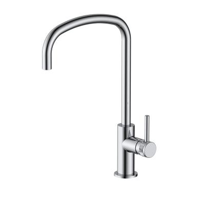 China Without Sliding Bar Chrome Plated Single Hole Single Handle Basin Sink Faucets For Hot And Cold Water Mixer Tap Bathroom Kitchen Mixer Tap for sale