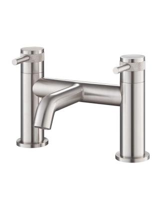 China Without Slide Bar Bathroom Basin Faucet Filter Mixer Multilayer Clad Deck Mounted Bath Shower Mixer Tap Hot Cold Water for sale