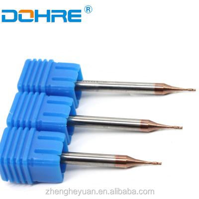 China Carbide 0.7mm Diameter Micro End Mills CNC Milling Tools for sale