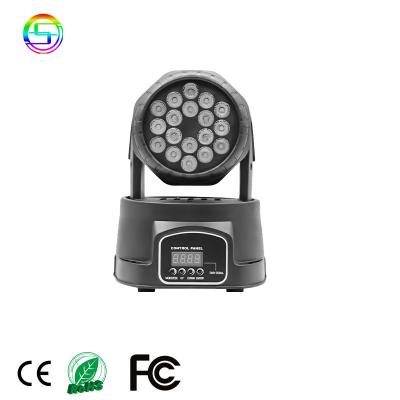 China Cheap Stage Event Price Sale Beam Moving Head18pcs3w To Beam Moving Head Lights for sale