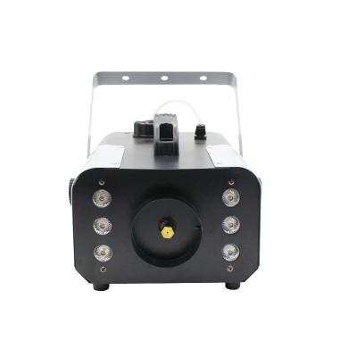 China Best price selling smoke machine stage light 1000w RGB smoke machine with outside 42*25*24cm for sale