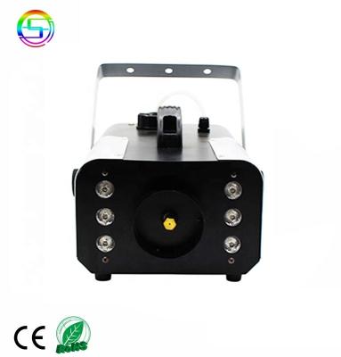 China Remote Control Stage 6 LED R/G/B Wire Smoke 1500w DJ Dsco Wedding Stage Fog Machine for sale