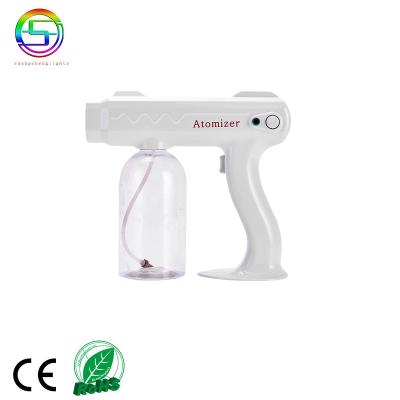 China Theme Park Fogger Pumps Electrostatic Electric Handheld Fog Smoke Disinfection Spray Machine for sale