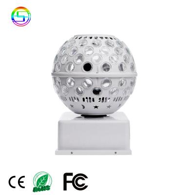 China ABS Magic Lantern Ball Light 12pcs*3W RGB Stage Lights With Changeable Pattern For Party Bar for sale