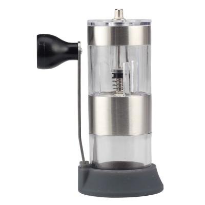 China Viable manual coffee grinder, resin body ceramic mechanism for sale