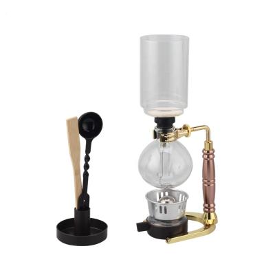 China 0.4L Viable Glass Siphon (Siphon) Tabletop Coffee Maker for sale