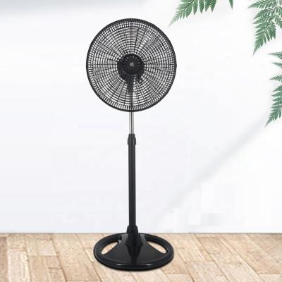 China 5 Transparent PP Blades SAA 5 PP Transparent Blades Round Base High Speed ​​16 Inch Electric Swinging Stand Energy Saving Fan for sale