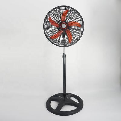 China Cheap luxury Africa household new products rechargeable national electric AC DC floor stand fan market promotion stand fan for sale