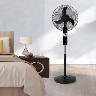 China 16 Inch Innovative Remote Control Electric Rechargeable Stand Fan Rechargeable / Remote Control Africa South America 3 Blades for sale