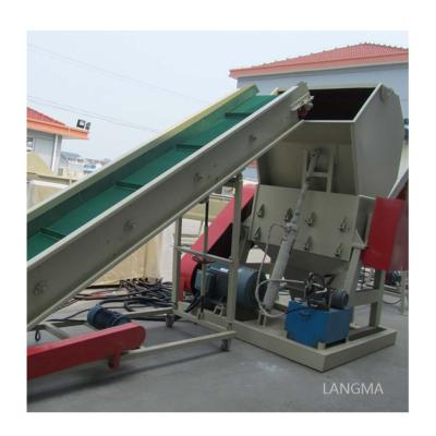 China LANGMA pp pe HDPE LDPE film reuse plant waste plastic recycling plastic washing machine for sale