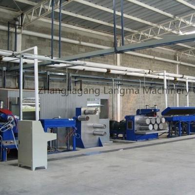 China Bar PET FIBER PRODUCTION MACHINERY POLYAMIDE FLOCK FIBER TEXTILE MACHINERY for sale